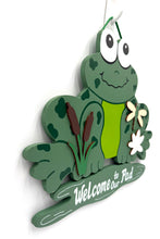 Load image into Gallery viewer, Welcome Frog Signs