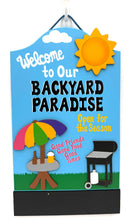 Load image into Gallery viewer, Backyard Paradise Signs