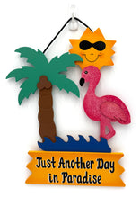 Load image into Gallery viewer, Tropical Flamingo Sign