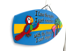 Load image into Gallery viewer, Surf Board Tropical Sign-Friends