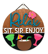 Load image into Gallery viewer, Relax-Bar Sign