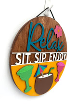 Load image into Gallery viewer, Relax-Bar Sign