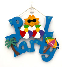 Load image into Gallery viewer, Pool Party Sign
