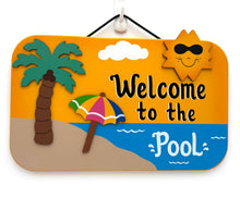 Load image into Gallery viewer, Welcome Pool Signs