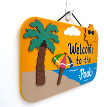 Load image into Gallery viewer, Welcome Pool Signs