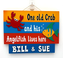 Load image into Gallery viewer, Crab & Angelfish Summer Signs