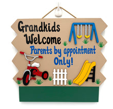 Load image into Gallery viewer, Grandkids Welcome Sign