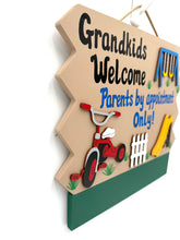 Load image into Gallery viewer, Grandkids Welcome Sign