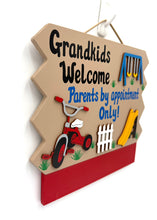 Load image into Gallery viewer, Grandkids Welcome Sign