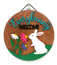 Load image into Gallery viewer, Everybunny Welcome Circle