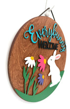 Load image into Gallery viewer, Everybunny Welcome Circle