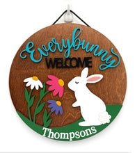 Load image into Gallery viewer, Everybunny Welcome Circle