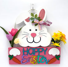 Load image into Gallery viewer, Bunny-Happy Easter Sign