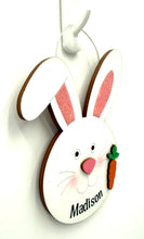 Load image into Gallery viewer, Bunny w/ Face Ornament Easter Signs