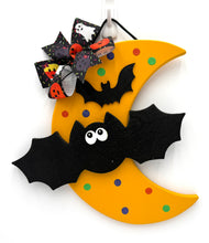 Load image into Gallery viewer, Moon & Bat-Halloween Signs