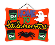 Load image into Gallery viewer, Home to Little Monsters-Halloween Signs