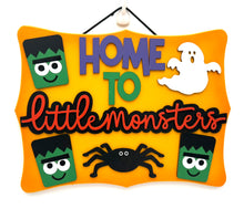 Load image into Gallery viewer, Home to Little Monsters-Halloween Signs