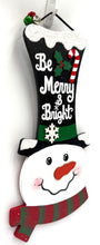 Load image into Gallery viewer, Snowman Tall Hat Christmas Signs