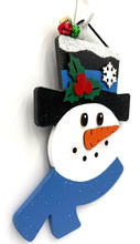 Load image into Gallery viewer, Snowman with Scarf Christmas Signs