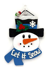 Load image into Gallery viewer, Snowman with Scarf Christmas Signs