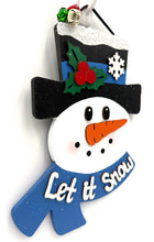 Load image into Gallery viewer, Snowman with Scarf Christmas Signs