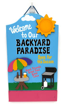 Load image into Gallery viewer, Backyard Paradise Signs
