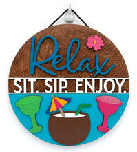 Load image into Gallery viewer, Relax-Bar Sign
