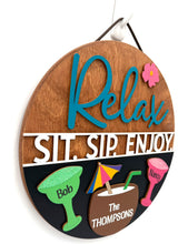 Load image into Gallery viewer, Relax-Bar Sign
