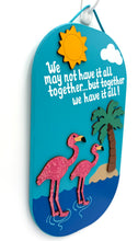 Load image into Gallery viewer, Tropical Flamingo Sign
