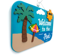 Load image into Gallery viewer, Welcome Pool Signs
