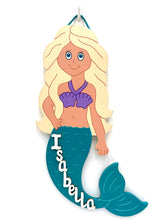 Load image into Gallery viewer, Mermaid Girl's Room Signs
