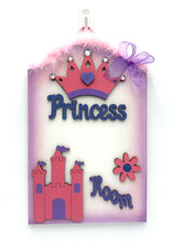 Load image into Gallery viewer, Princess Girl's Room Signs
