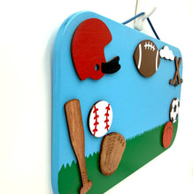 Load image into Gallery viewer, Sports Theme Boy's &amp; Girl's Room Signs

