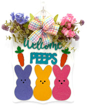 Load image into Gallery viewer, Welcome Peeps Easter Sign
