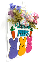 Load image into Gallery viewer, Welcome Peeps Easter Sign
