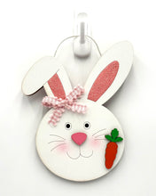 Load image into Gallery viewer, Bunny w/ Face Ornament Easter Signs
