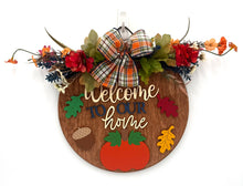 Load image into Gallery viewer, Welcome Home Circle Fall Signs
