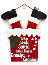 Load image into Gallery viewer, Santa Chimney Christmas Signs
