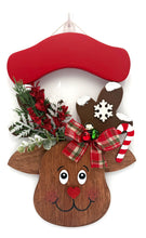 Load image into Gallery viewer, Reindeer Head Christmas Signs
