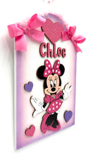 Load image into Gallery viewer, Minnie Mouse Girl's Room Signs
