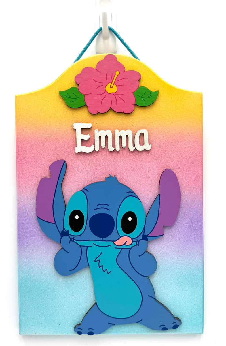 Stitch Girl's Room Signs – Uniquely Crafted Signs