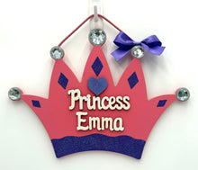 Load image into Gallery viewer, Crown Girl's Room Signs
